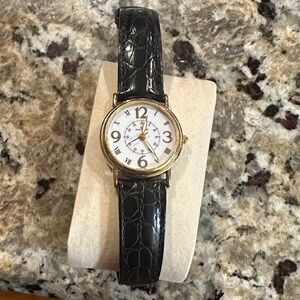 Coach Black and Gold Women's Watch